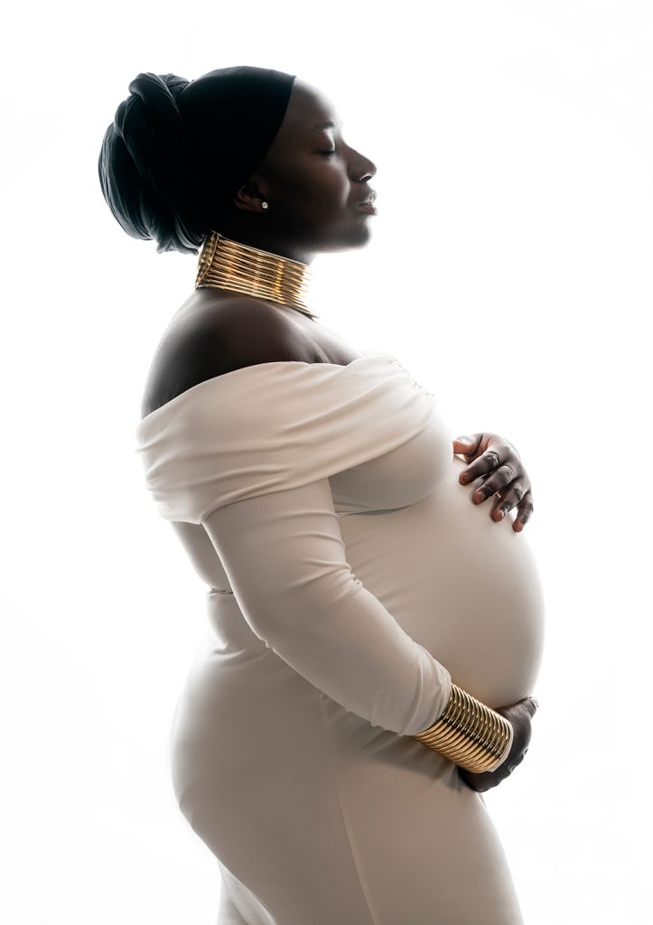 Elegant-Timeless-Studio-Pregnancy-Photoshoot-Sutton-SM1-Surrey-London