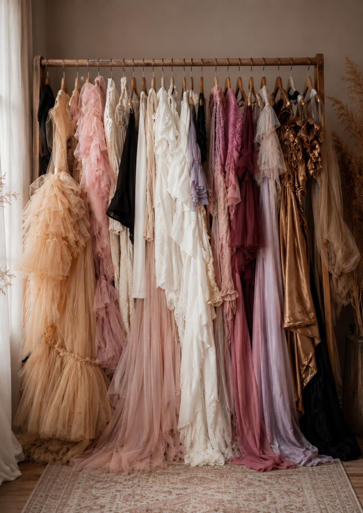 Photographers maternity wardrobe dresses gowns Sutton Surrey photographer