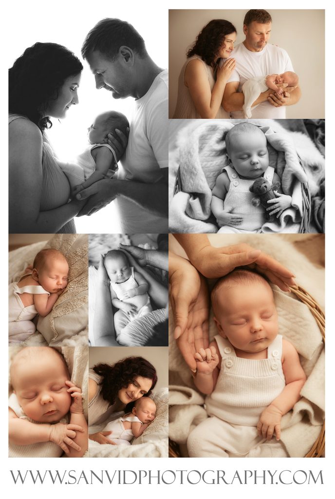 in home newborn baby family natural photo session in south London
