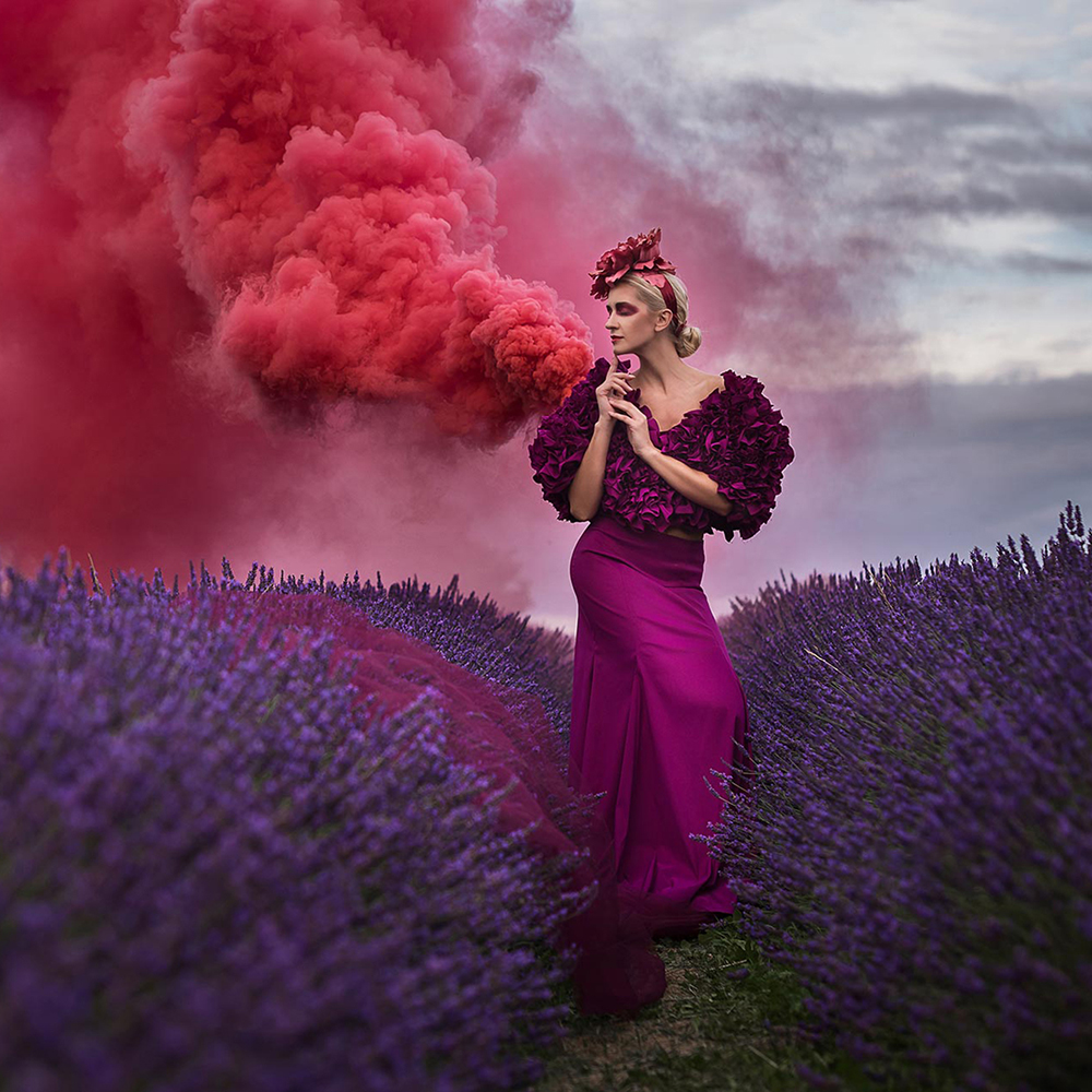 Creative Portrait Photography Lavender Banstead London