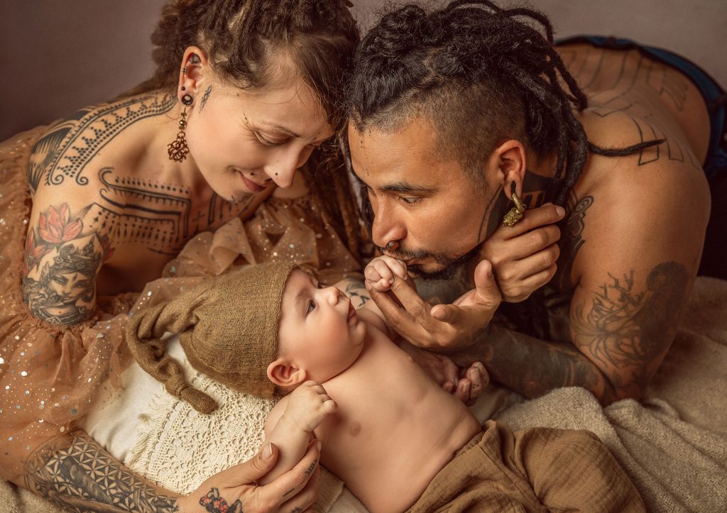 Family and Baby Photoshoot In Studio London Sutton SM1 Surrey