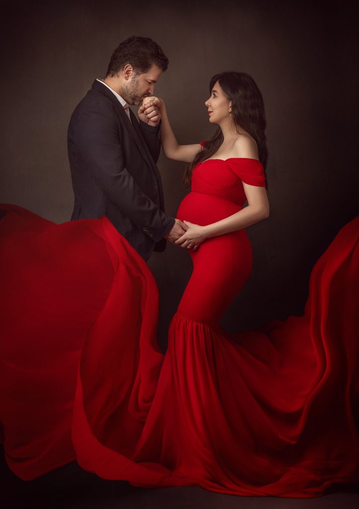 Maternity-Pregnancy-Studio-South-London-Photoshoot-Elegant-Professional-Sutton-Surrey-Natural-Couple-Shoot